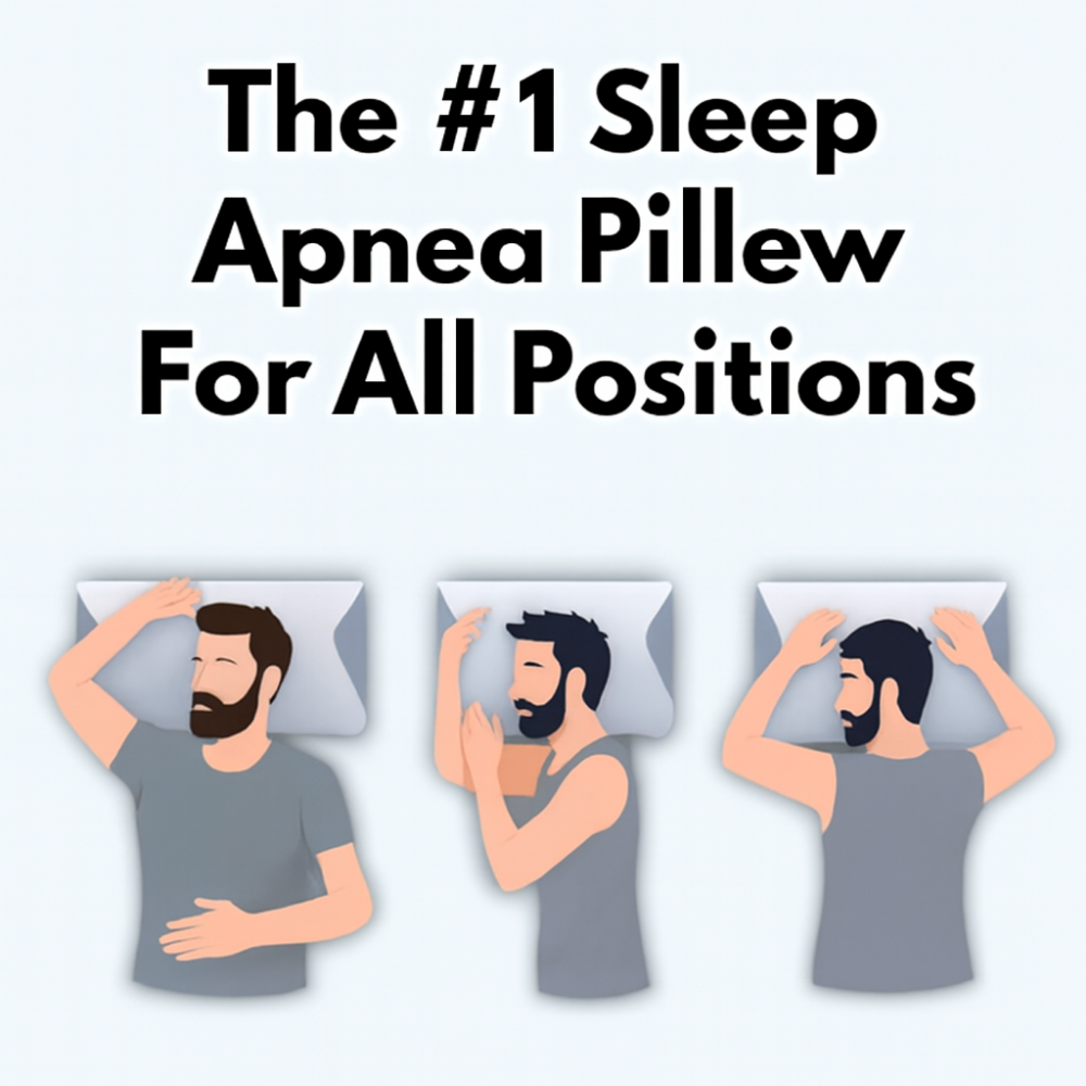 CervicAir MAX - #1 Rated Sleep Apnea Pillow
